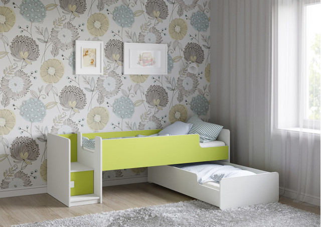 Детская выкатная кровать Легенда К302.41 в Кирово-Чепецке